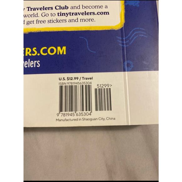 Tiny Travelers Puerto Rico Hard Cover Book - Picture 4 of 4